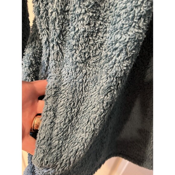 Patagonia Los Gatos Jacket Girls XXL Blue Pullover Sweater Fleece Gorp outdoors - Picture 3 of 8